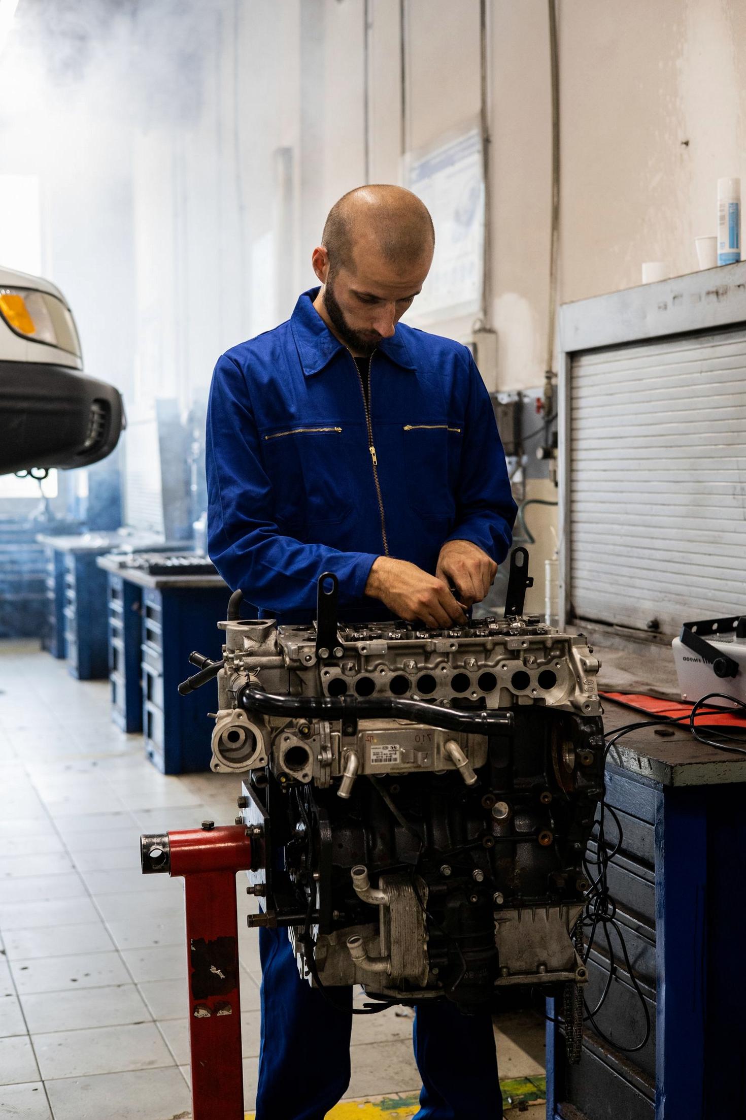 Mechanic at Work